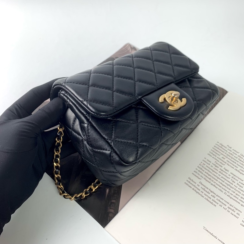 Chanel金球方胖 盒子/防塵袋/保卡-8