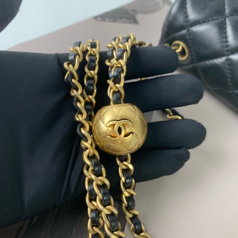 Chanel金球方胖 盒子/防塵袋/保卡-13