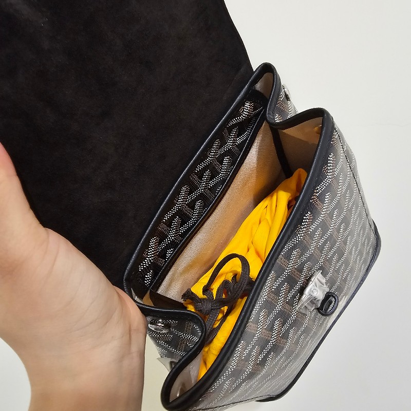 Goyard 2026 限定 四葉草 後背包 alpin mini 黑色-4