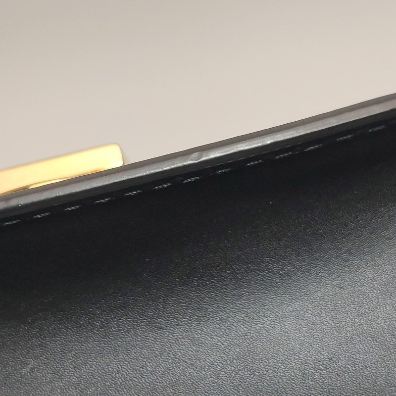 Gucci Sylvie塞爾維亞迷你牛皮帆布拼色金屬扣織帶斜背包肩背包-25