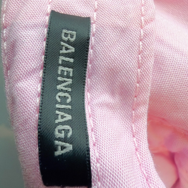 二手精品自賣❤️Balenciaga巴黎世家粉色破損髒髒帽.做舊款棒球帽.57公分M號-2