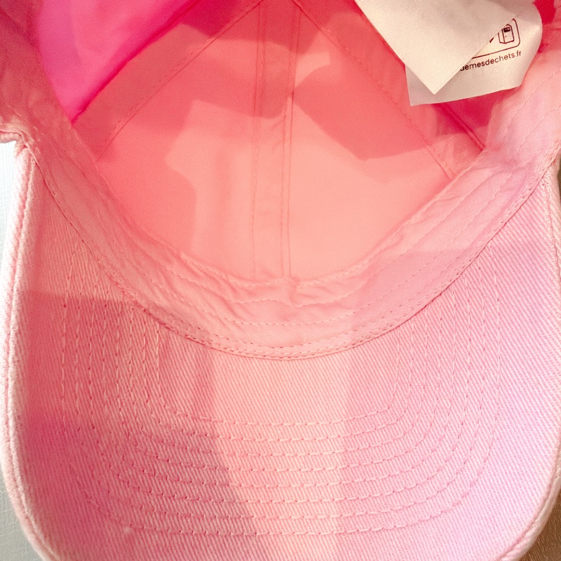 二手精品自賣❤️Balenciaga巴黎世家粉色破損髒髒帽.做舊款棒球帽.57公分M號-4