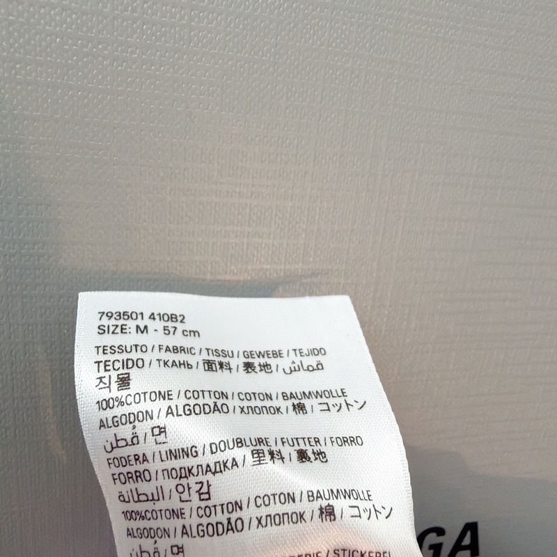 二手精品自賣❤️Balenciaga巴黎世家粉色破損髒髒帽.做舊款棒球帽.57公分M號-14