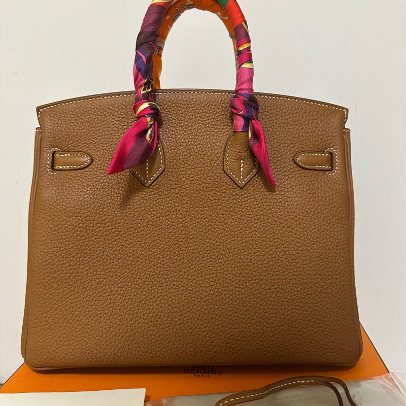Hermes birkin25 金棕色金扣-1