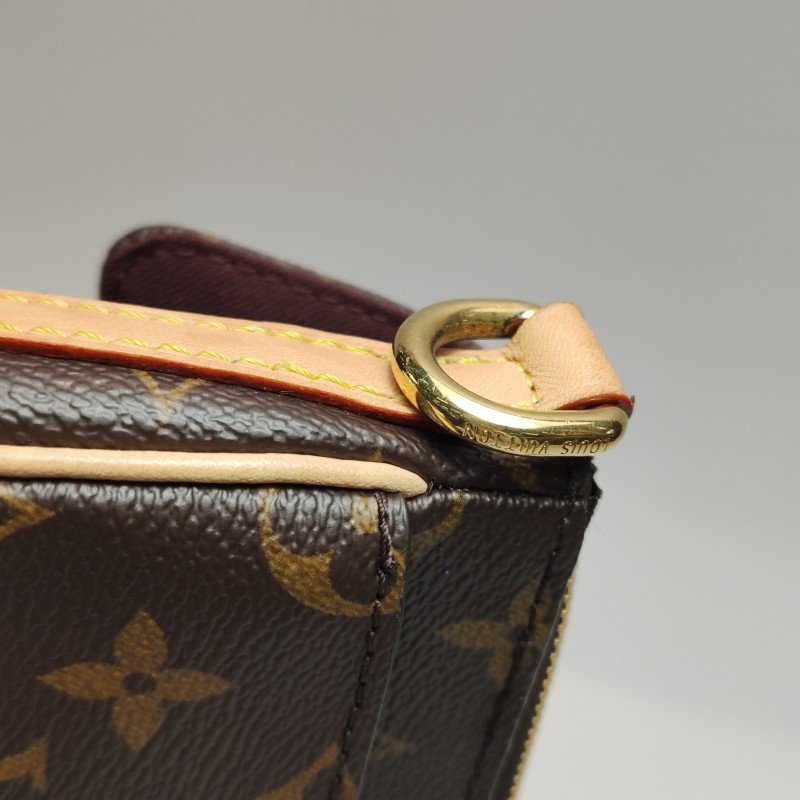 Louis Vuitton (LV) Viva Cite駱駝包植鞣革Monogram印花口袋設計斜挎包晶片款-10