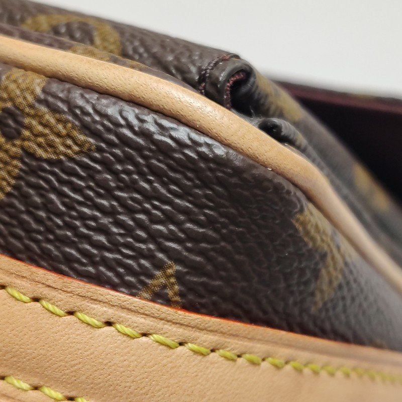 Louis Vuitton (LV) Viva Cite駱駝包植鞣革Monogram印花口袋設計斜挎包晶片款-25