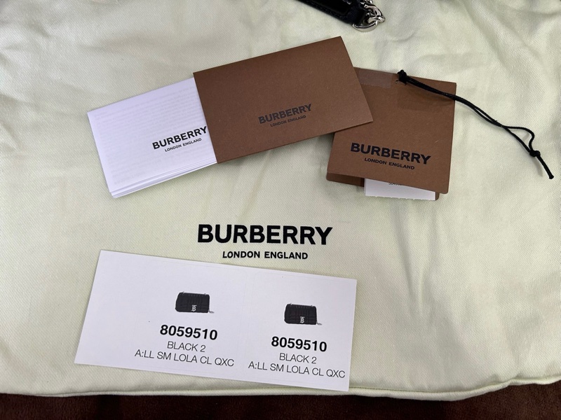 Burberry Lola 8059510 ( Black / Silver )-2