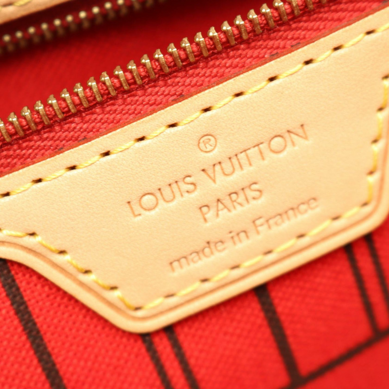 路易威登 Neverfull MM 手提單肩包 M41177 Monogram 皮革 櫻桃紅 LV-3