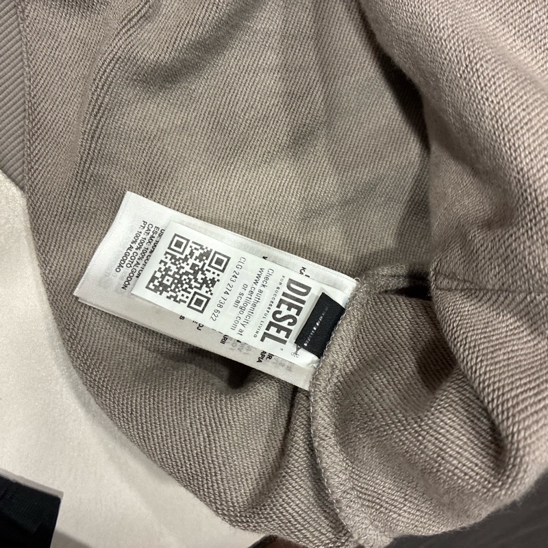 Diesel 拉鍊棉質夾克-6