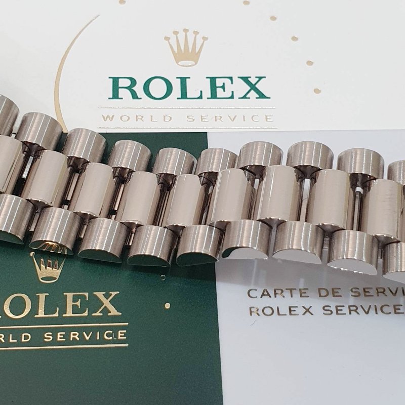 【大眾名錶】 Rolex 勞力士118239 Day-Date 新款18K白金 保固至2028/06 大眾名錶G295-7