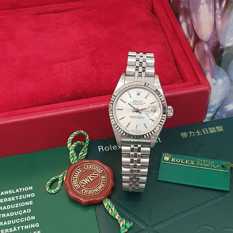 【大眾名錶】 Rolex 勞力士 79174 Datejust 2005/04全配 台灣保單 大眾名錶B1317-3