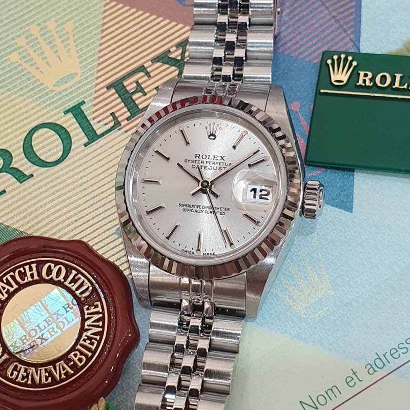 【大眾名錶】 Rolex 勞力士 79174 Datejust 2005/04全配 台灣保單 大眾名錶B1317-5