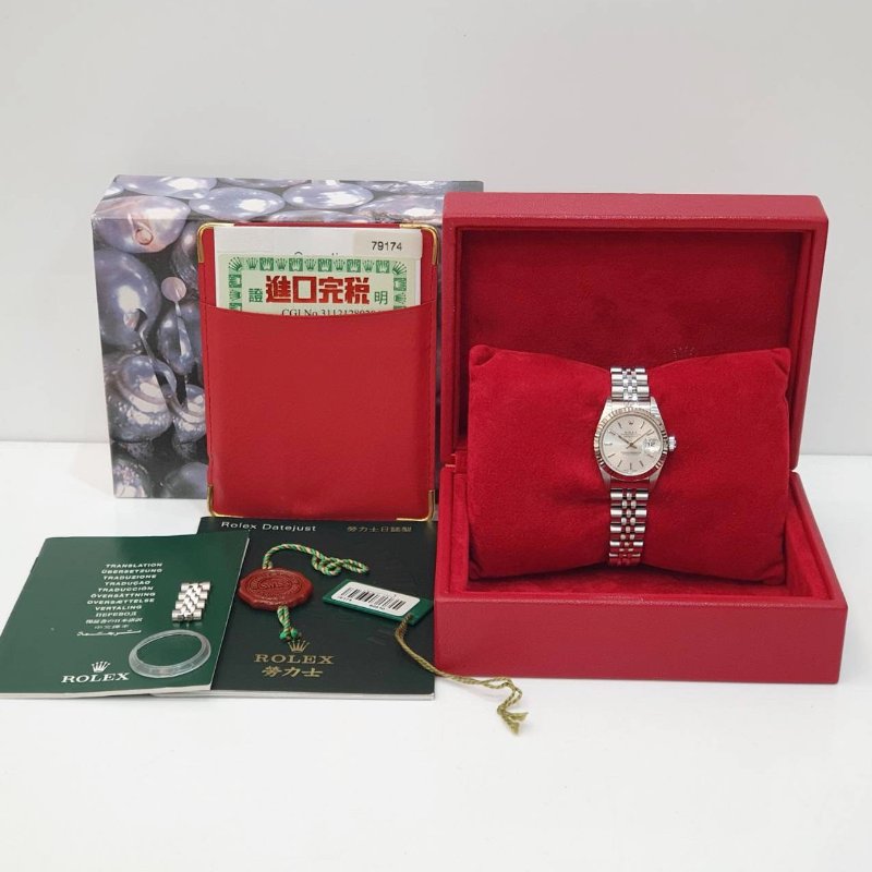 【大眾名錶】 Rolex 勞力士 79174 Datejust 2005/04全配 台灣保單 大眾名錶B1317-9