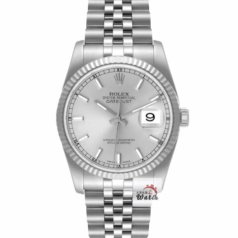 【大眾名錶】 Rolex 勞力士116234 Datejust 2012/07卡 新款蠔式 五珠帶 大眾名錶B1318