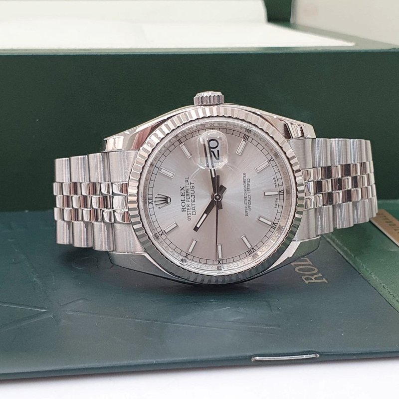 【大眾名錶】 Rolex 勞力士116234 Datejust 2012/07卡 新款蠔式 五珠帶 大眾名錶B1318-4