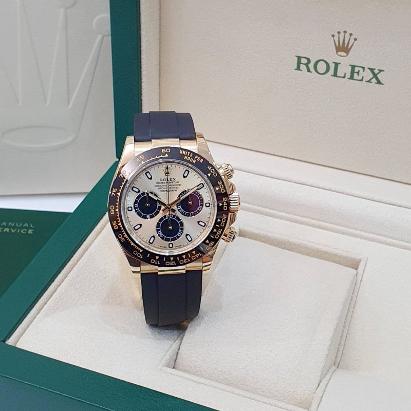 【大眾名錶】 Rolex勞力士116518LN Daytona 2019/07 18K迪通拿 超熱門 大眾名錶B1319-1