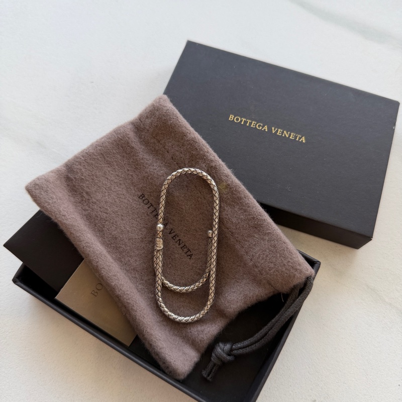 BOTTEGA VENETA BV 925 純銀 銀飾 鈔票夾 錢夾 書夾 書籤-1