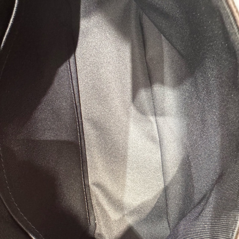Louis Vuitton 路易威登 棕老花貓爪郵差包兩用包 底28-7