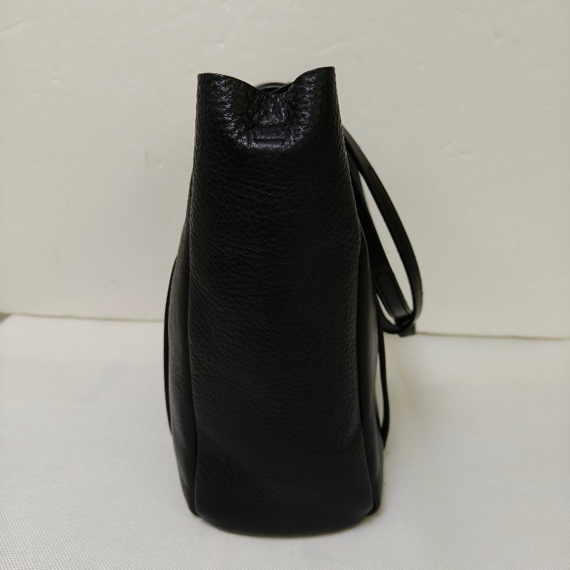 【8成新】㊣✨BALENCIAGA✨巴黎世家 （附防塵袋）黑色 印字 直立 兩用 子母包 托特包 斜背包/二手包/二手精品/保證正品🌳二手樹屋🌳-5