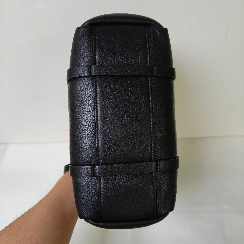 【8成新】㊣✨BALENCIAGA✨巴黎世家 （附防塵袋）黑色 印字 直立 兩用 子母包 托特包 斜背包/二手包/二手精品/保證正品🌳二手樹屋🌳-6