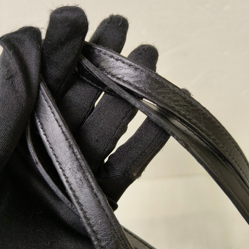 【8成新】㊣✨BALENCIAGA✨巴黎世家 （附防塵袋）黑色 印字 直立 兩用 子母包 托特包 斜背包/二手包/二手精品/保證正品🌳二手樹屋🌳-24