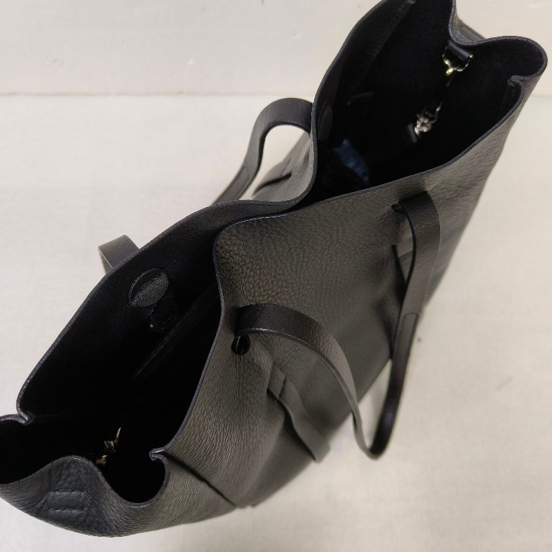 【8成新】㊣✨BALENCIAGA✨巴黎世家 （附防塵袋）黑色 印字 直立 兩用 子母包 托特包 斜背包/二手包/二手精品/保證正品🌳二手樹屋🌳-28
