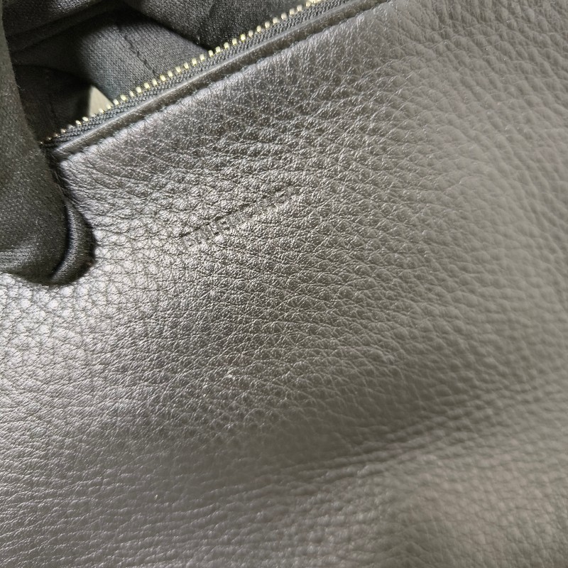【8成新】㊣✨BALENCIAGA✨巴黎世家 （附防塵袋）黑色 印字 直立 兩用 子母包 托特包 斜背包/二手包/二手精品/保證正品🌳二手樹屋🌳-30