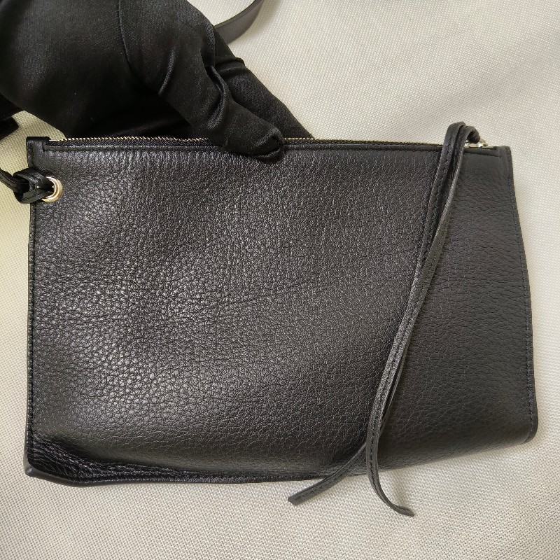 【8成新】㊣✨BALENCIAGA✨巴黎世家 （附防塵袋）黑色 印字 直立 兩用 子母包 托特包 斜背包/二手包/二手精品/保證正品🌳二手樹屋🌳-31