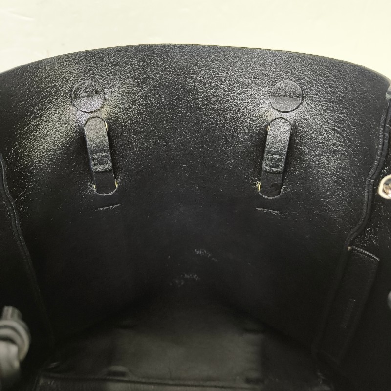 【8成新】㊣✨BALENCIAGA✨巴黎世家 （附防塵袋）黑色 印字 直立 兩用 子母包 托特包 斜背包/二手包/二手精品/保證正品🌳二手樹屋🌳-45