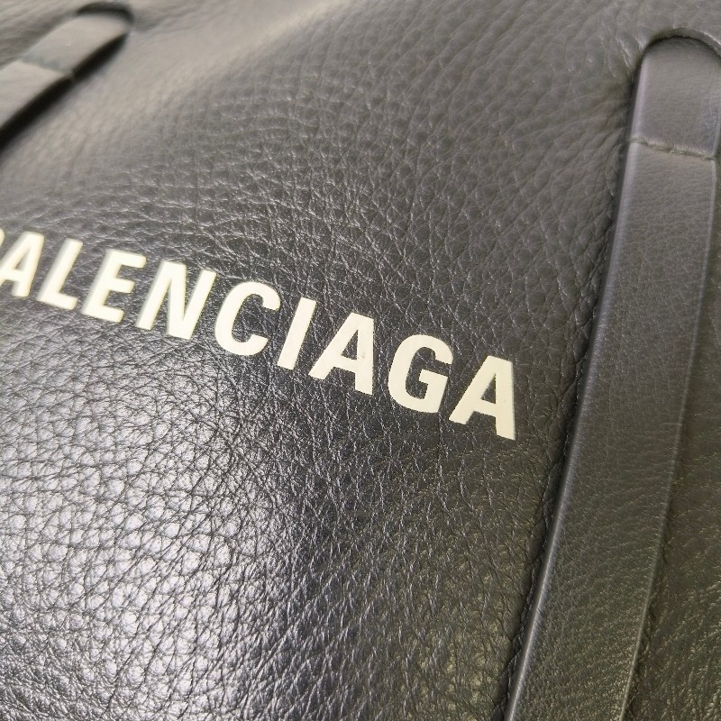 【8成新】㊣✨BALENCIAGA✨巴黎世家 （附防塵袋）黑色 印字 直立 兩用 子母包 托特包 斜背包/二手包/二手精品/保證正品🌳二手樹屋🌳-47