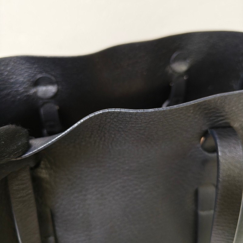 【8成新】㊣✨BALENCIAGA✨巴黎世家 （附防塵袋）黑色 印字 直立 兩用 子母包 托特包 斜背包/二手包/二手精品/保證正品🌳二手樹屋🌳-50