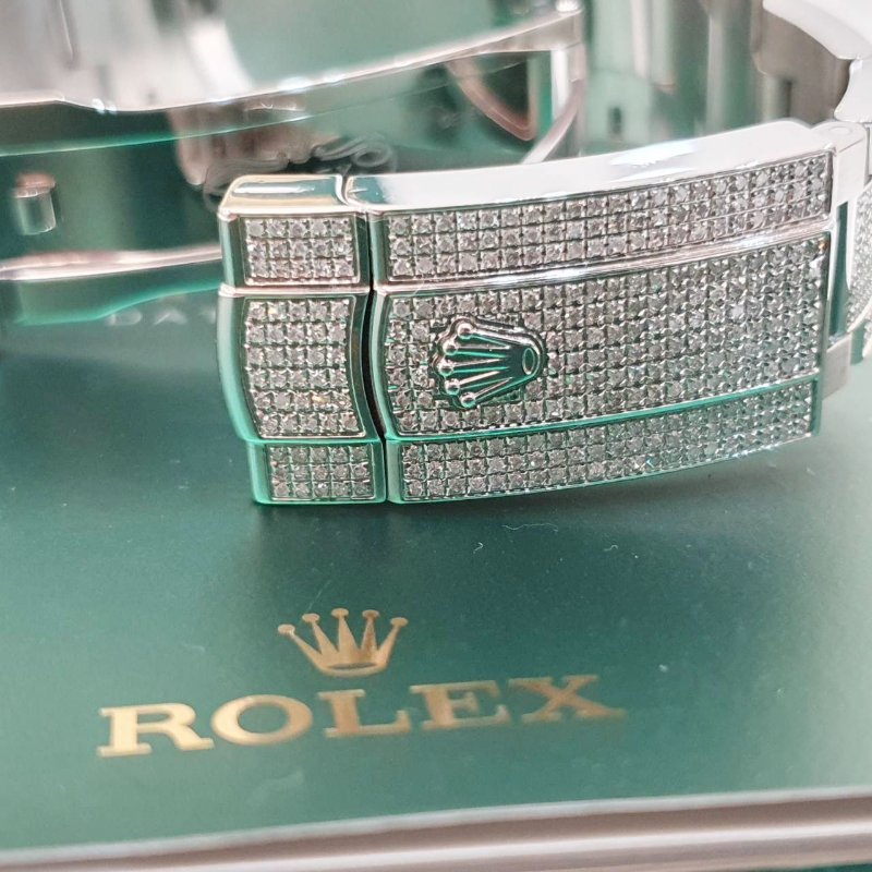 【大眾名錶】 Rolex 勞力士126300 Datejust 2024/05 後加彩虹鑽圈 精鑲 大眾名錶B1324-7
