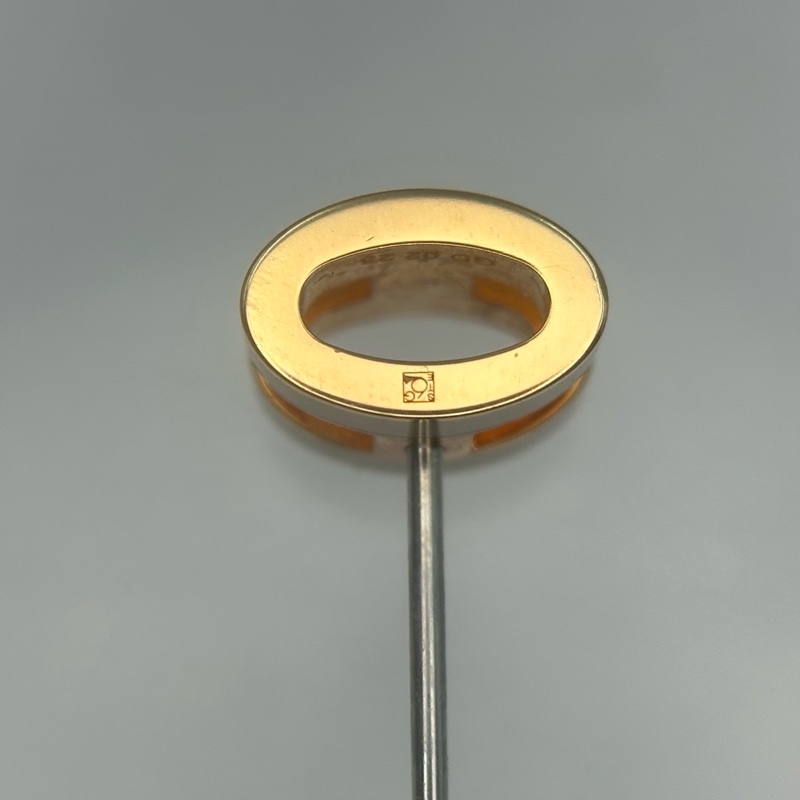 Hermès 愛馬仕 奶茶色琺瑯H耳釘 🈚附件-4