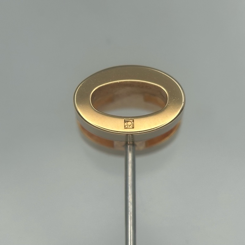 Hermès 愛馬仕 奶茶色琺瑯H耳釘 🈚附件-6