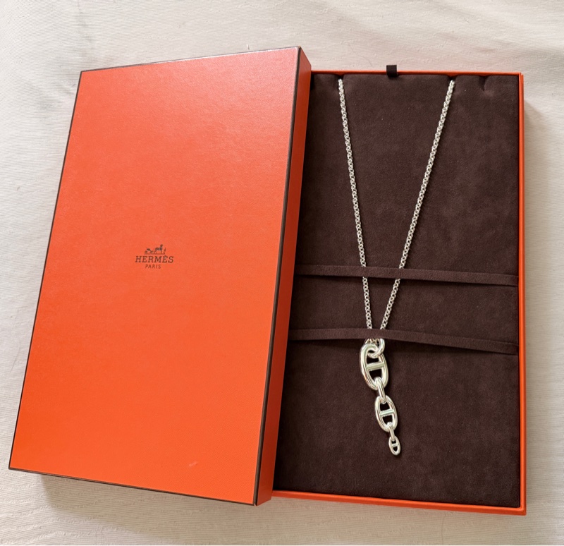 HERMES Chaine d'ancre Enchainee 項鍊-4