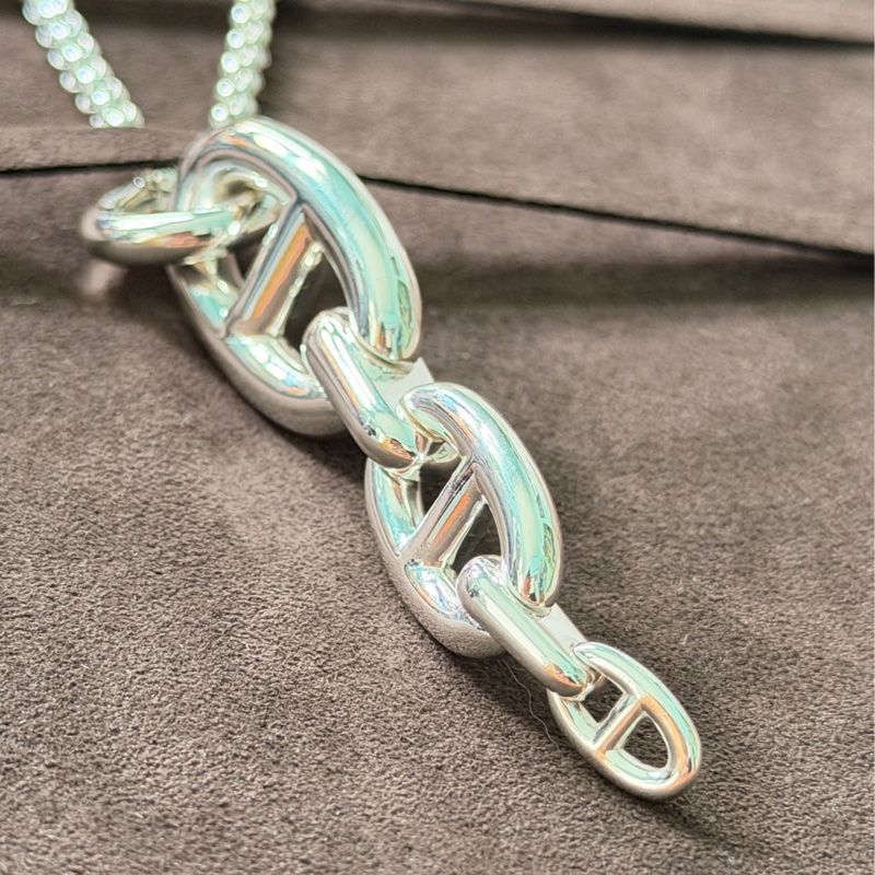 HERMES Chaine d'ancre Enchainee 項鍊-6