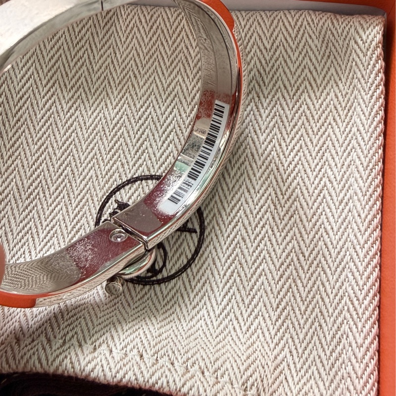 HERMES Trench黑色手環-2