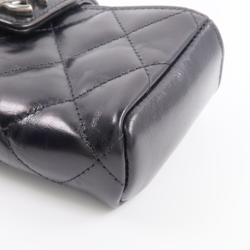 CHANEL 牛皮皮革CC O-Mini Phone Pouch零錢包-6