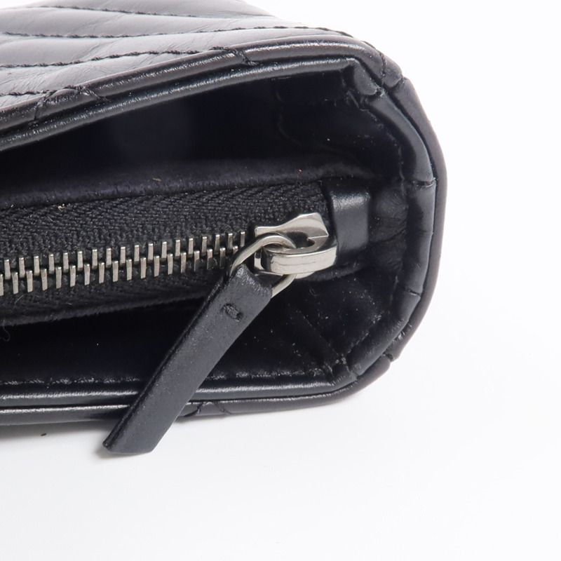 CHANEL 牛皮皮革CC O-Mini Phone Pouch零錢包-13