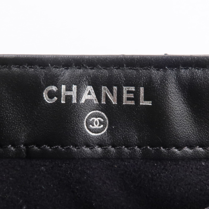 CHANEL 牛皮皮革CC O-Mini Phone Pouch零錢包-14