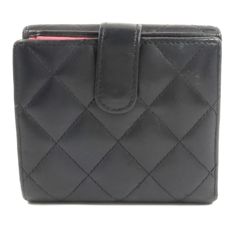 CHANEL 牛皮皮革Cambon Wallet錢包-1