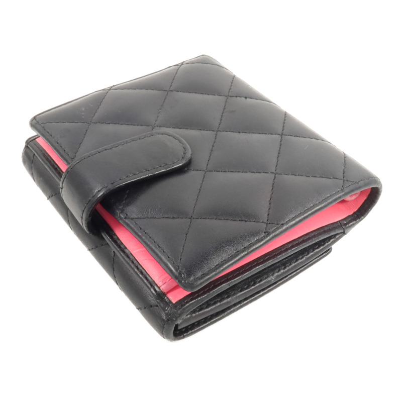 CHANEL 牛皮皮革Cambon Wallet錢包-4