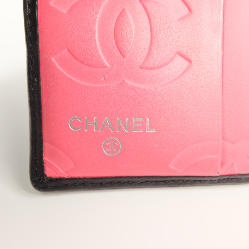 CHANEL 牛皮皮革Cambon Wallet錢包-7