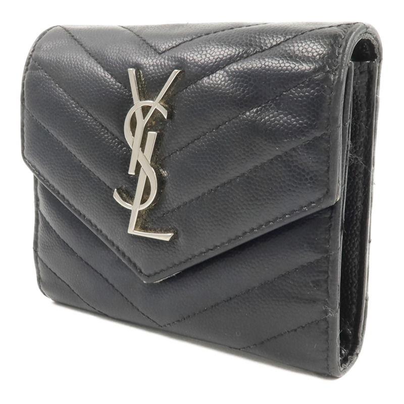 SAINT LAURENT 牛皮皮革Wallet錢包-2
