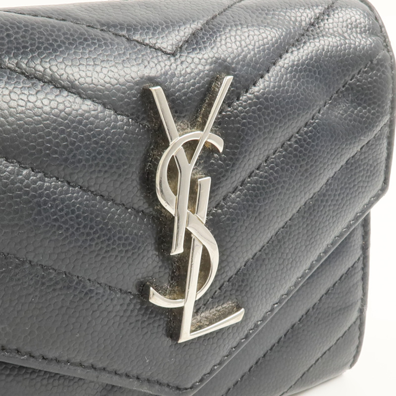 SAINT LAURENT 牛皮皮革Wallet錢包-19