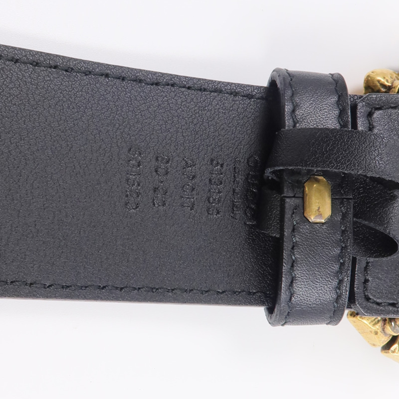 GUCCI 牛皮皮革Belt 80cm皮帶-6