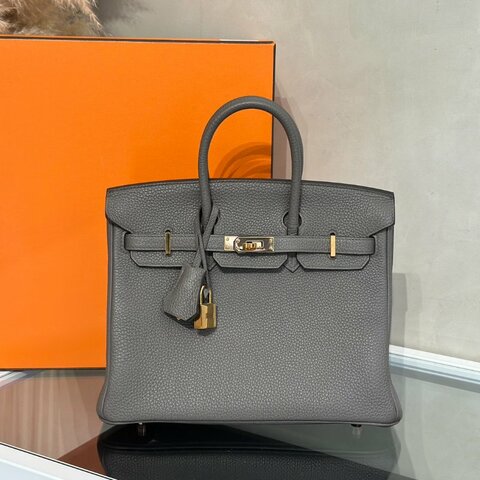 HERMES Birkin 25 - 錫器灰玫瑰金 Z