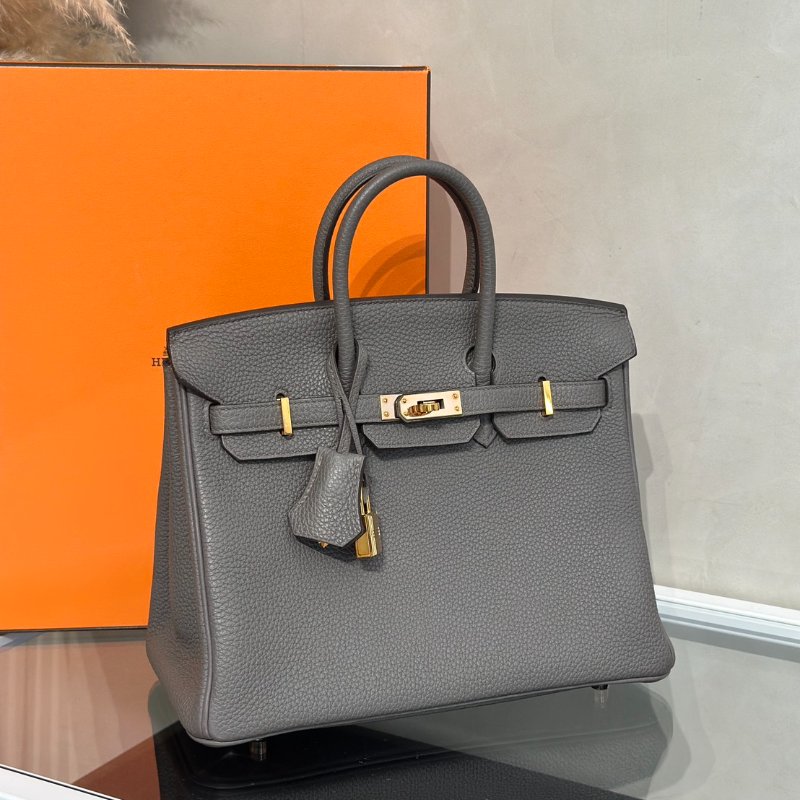HERMES Birkin 25 - 錫器灰玫瑰金 Z-2