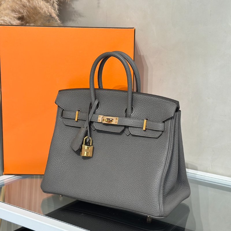 HERMES Birkin 25 - 錫器灰玫瑰金 Z-3