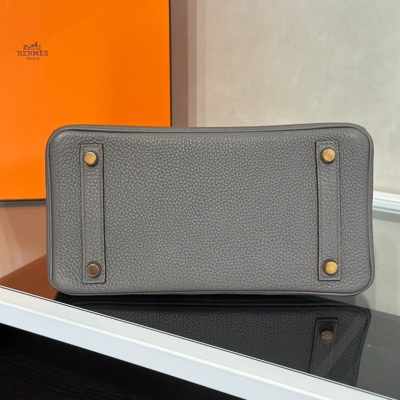 HERMES Birkin 25 - 錫器灰玫瑰金 Z-5